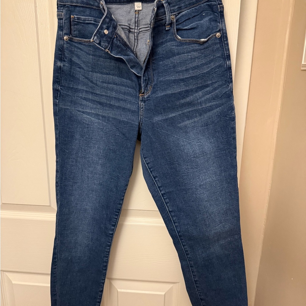 Abercrombie & Fitch Dark Blue Skinny Jeans